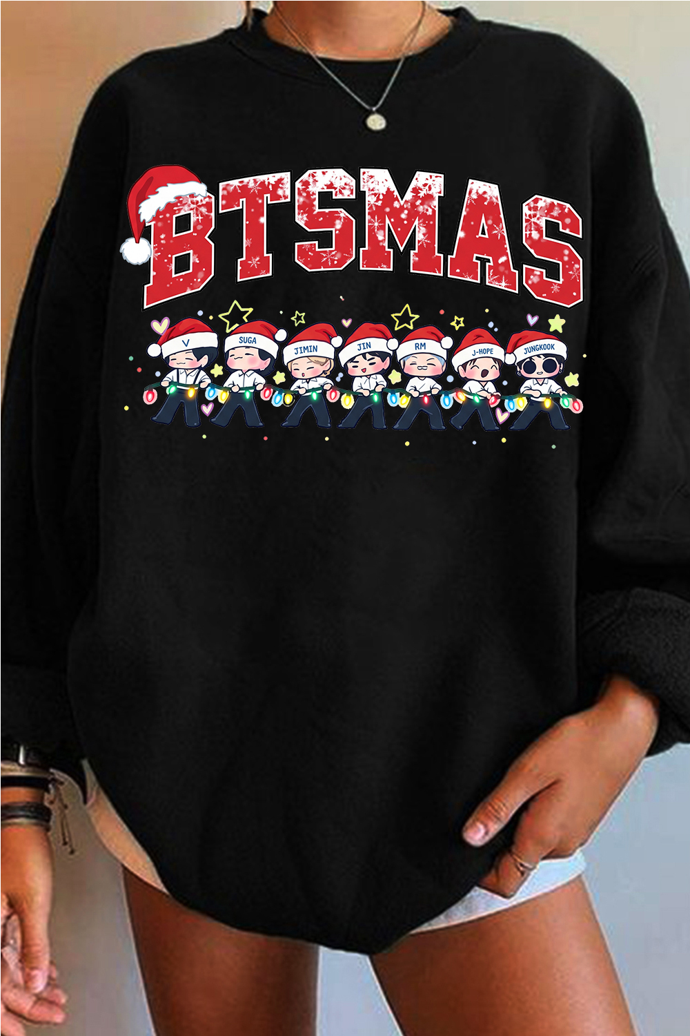 BTSMAS is OT7 🎄💜 Christmas sweatshirt