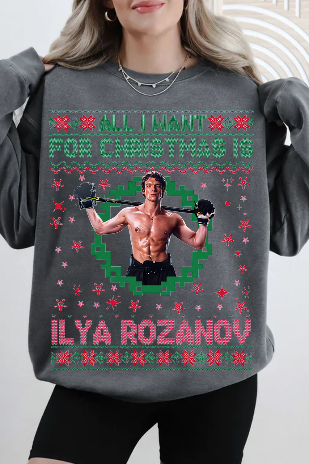 🔥 Heated Rivalry Christmas Sweatshirt