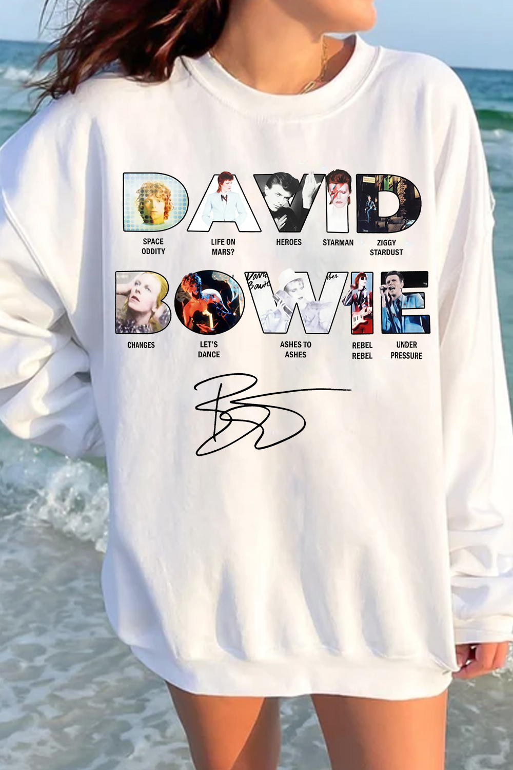 David Bowie Women's Sweatshirt