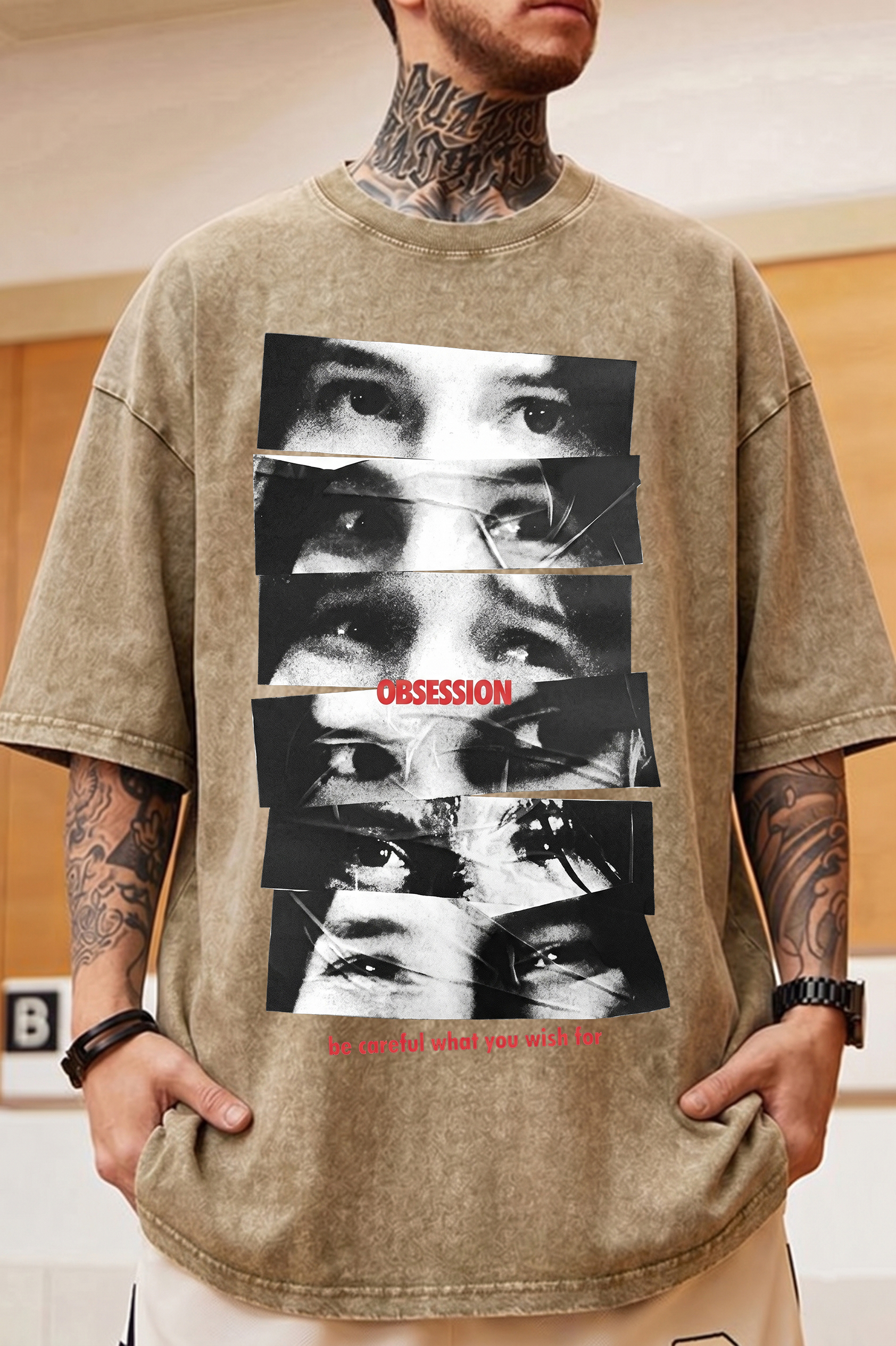 Obsession Washed Cotton Tee🔥