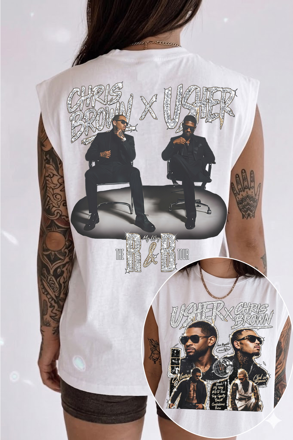 Chrisbrown & Usher Women Tank