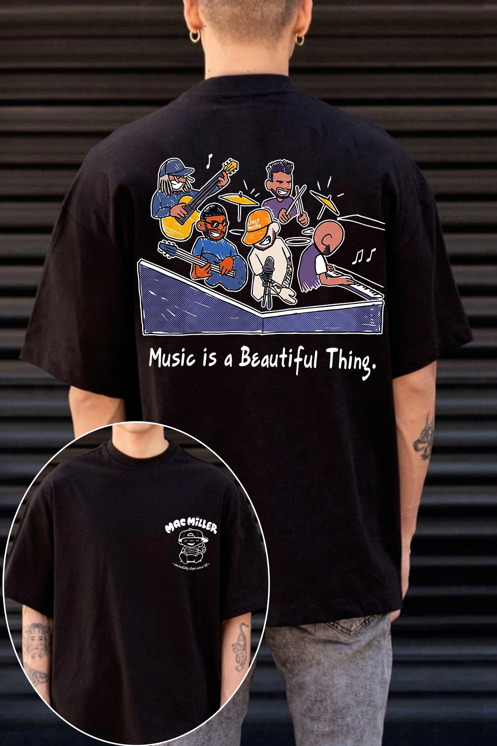 Mac Miller Music Fan's Tee For Men