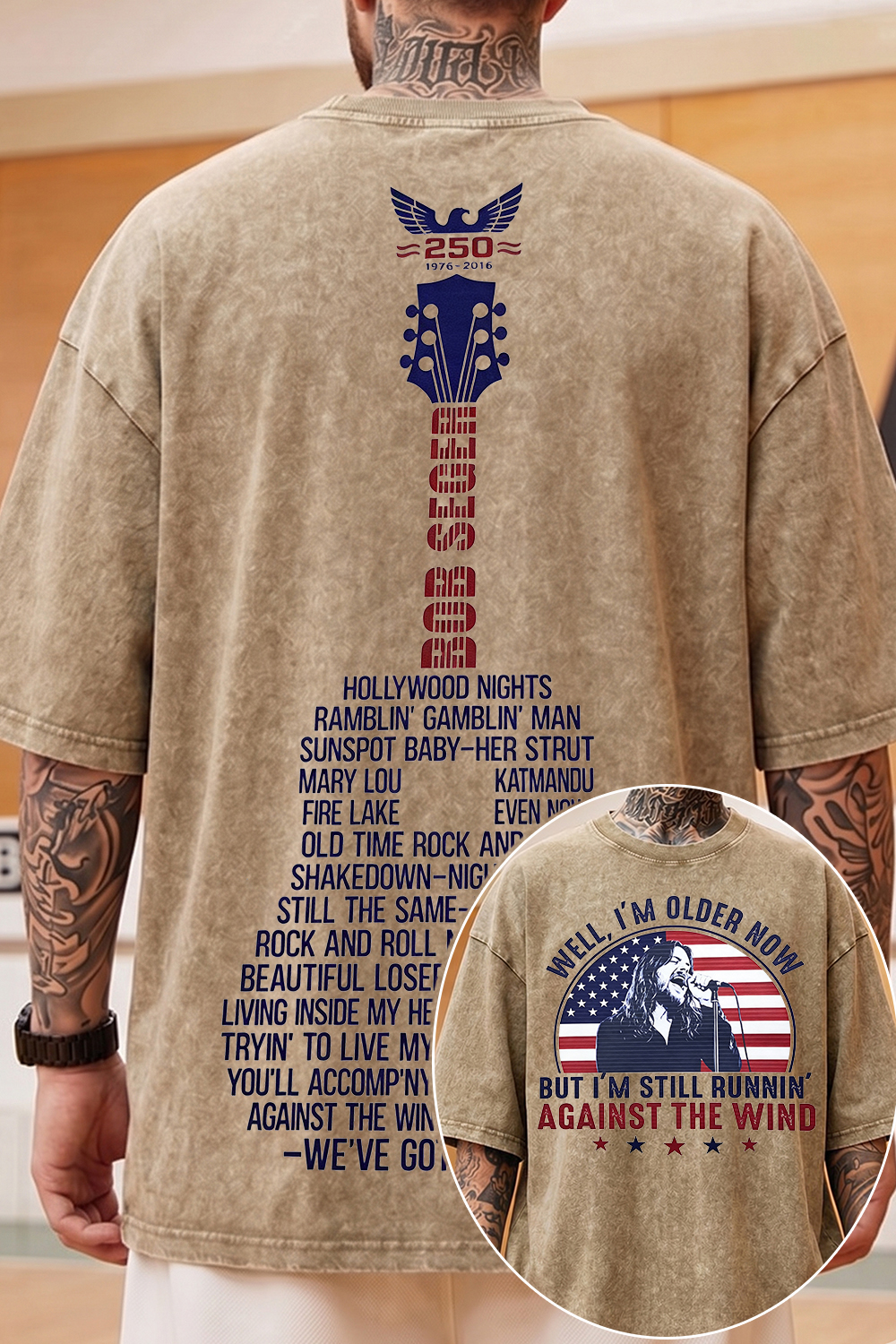 Bobseger Concert Washed Cotton Tee