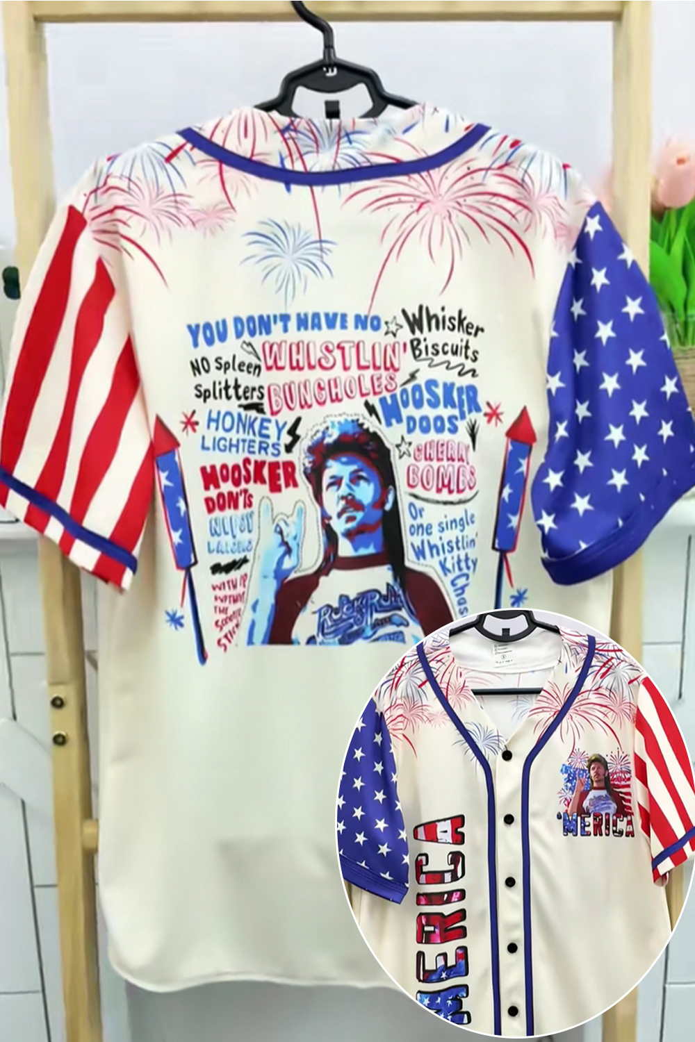 Joe Dirt Mericaaa  Jersey