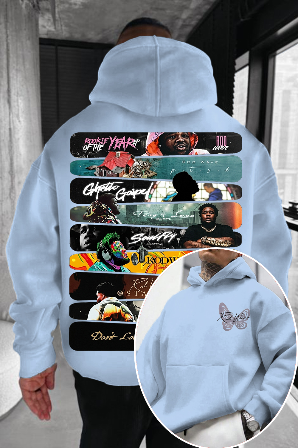 Rod Wave Album Hoodie