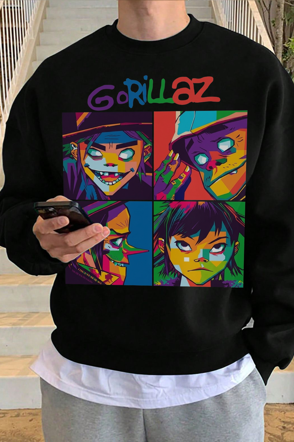 Gorillaz Music Sweatshirt