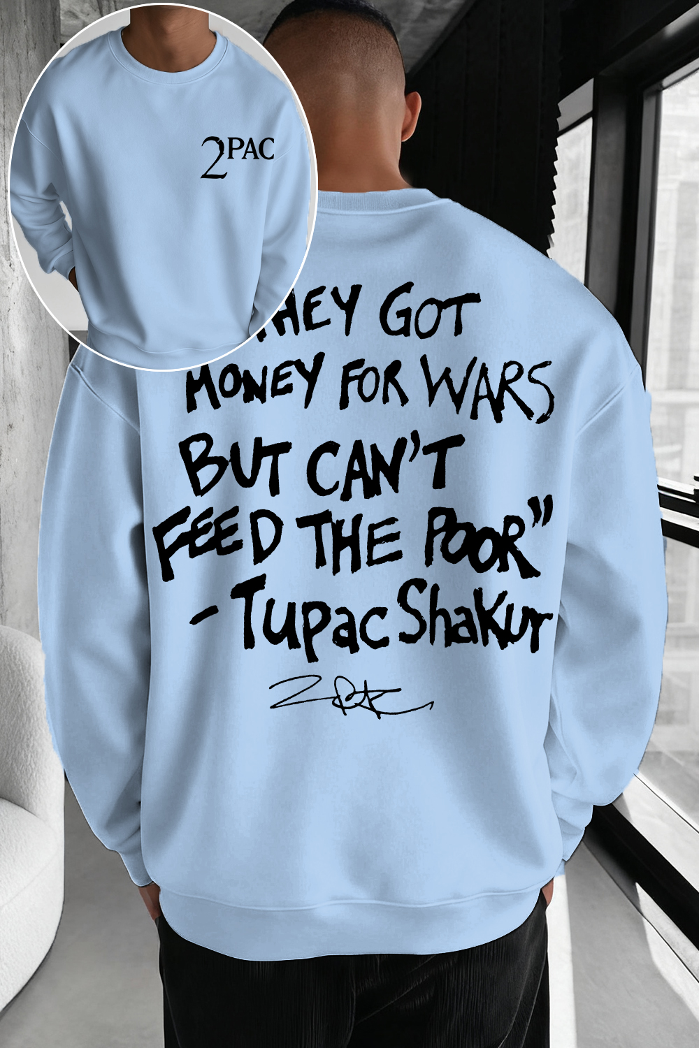 🎤🔥2Pac Sweatshirt