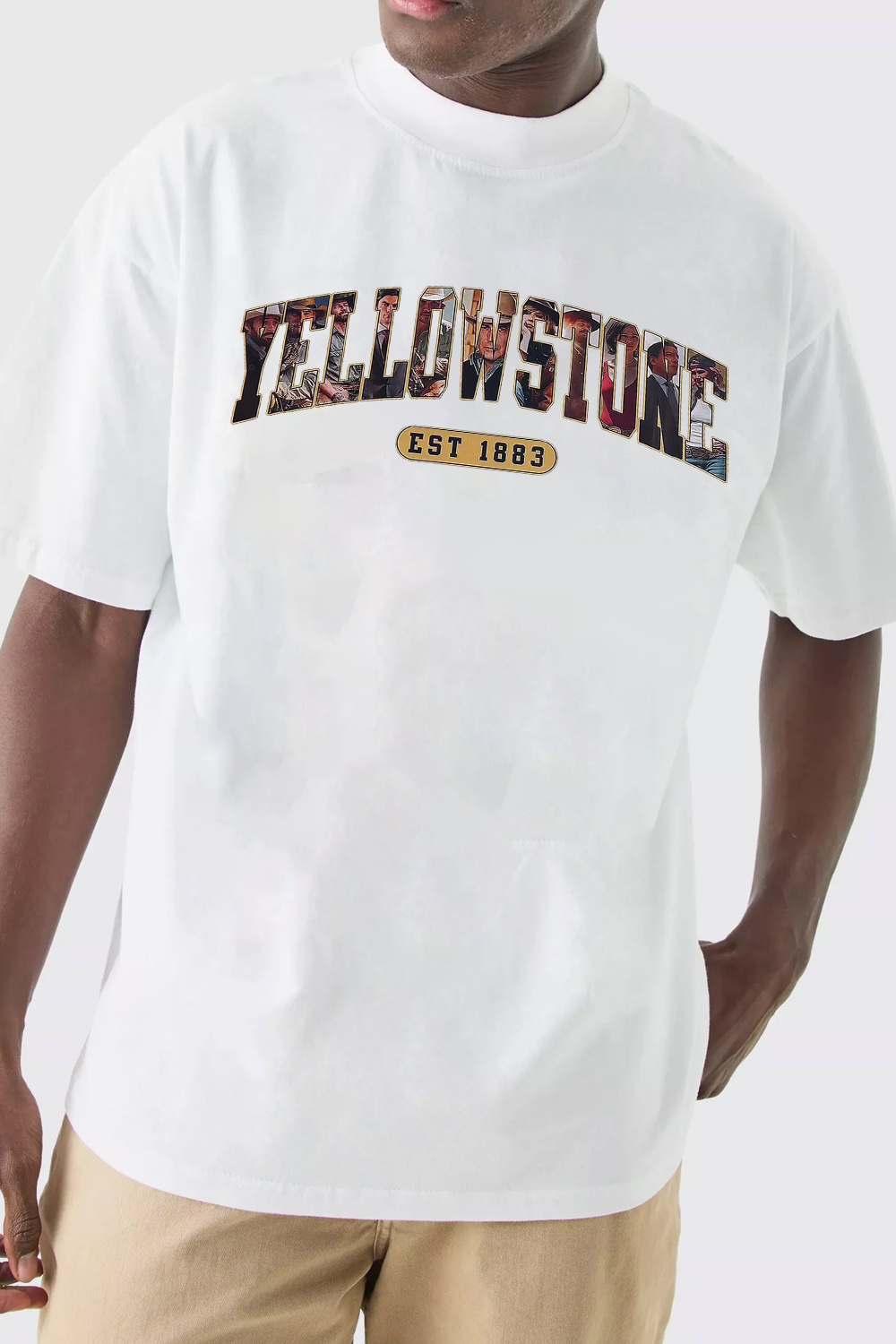 Yellowstone Men's Letter T-Shirt