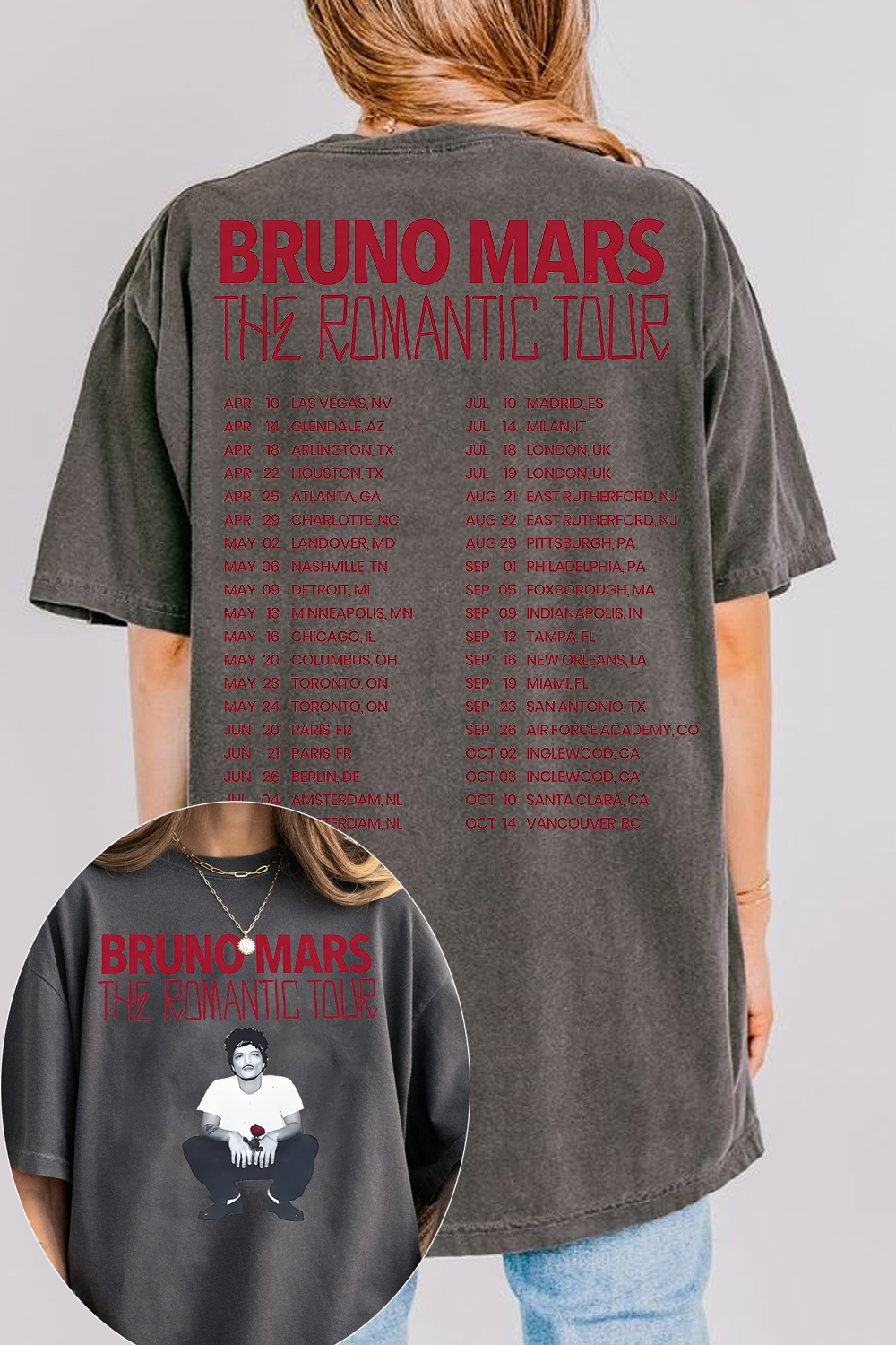 Bruno Mars Concert Women's Tee