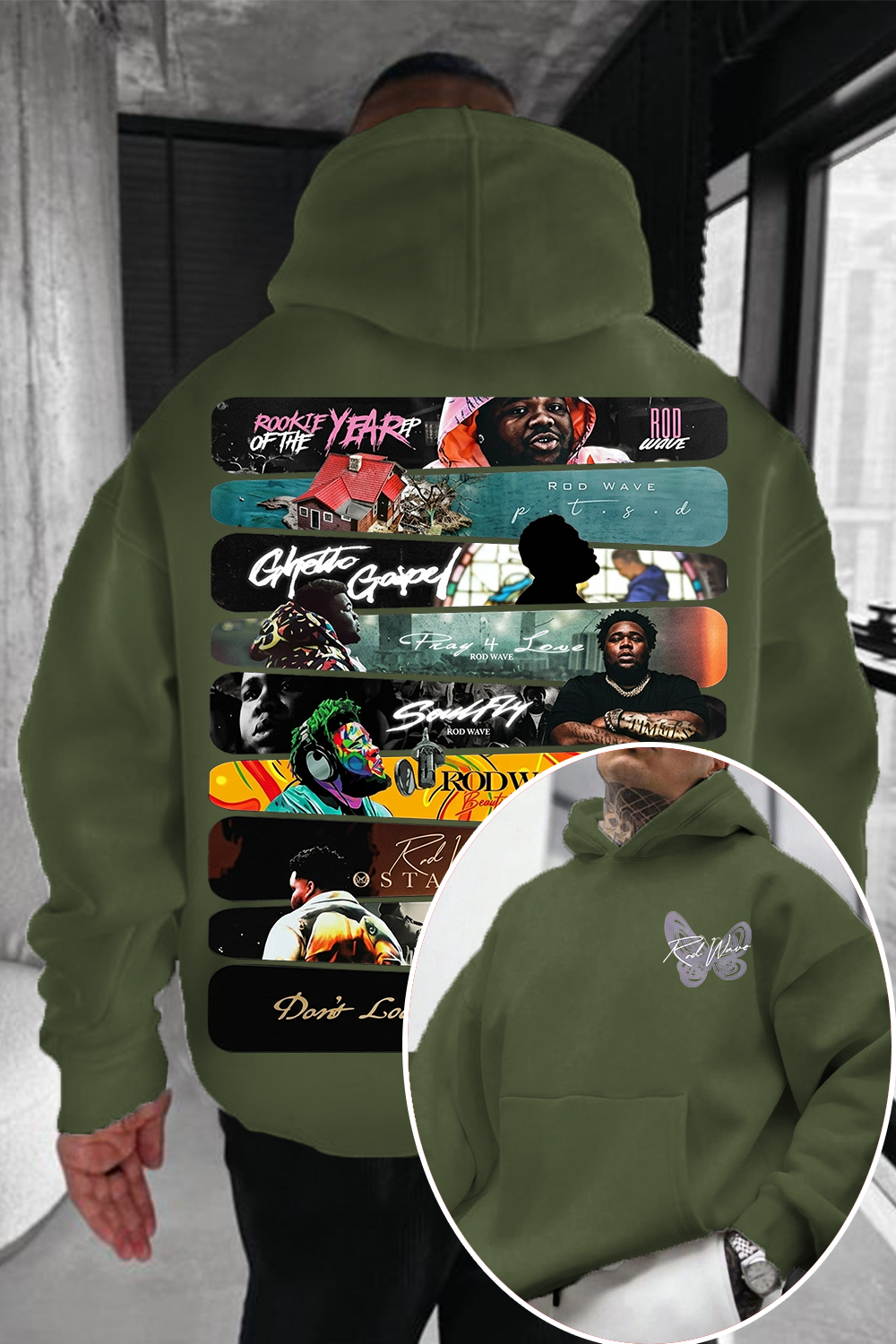 Rod Wave Album Hoodie