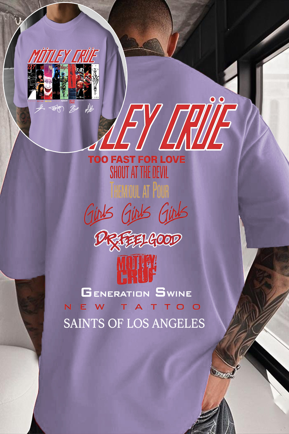 Motleycrue Fan Tee