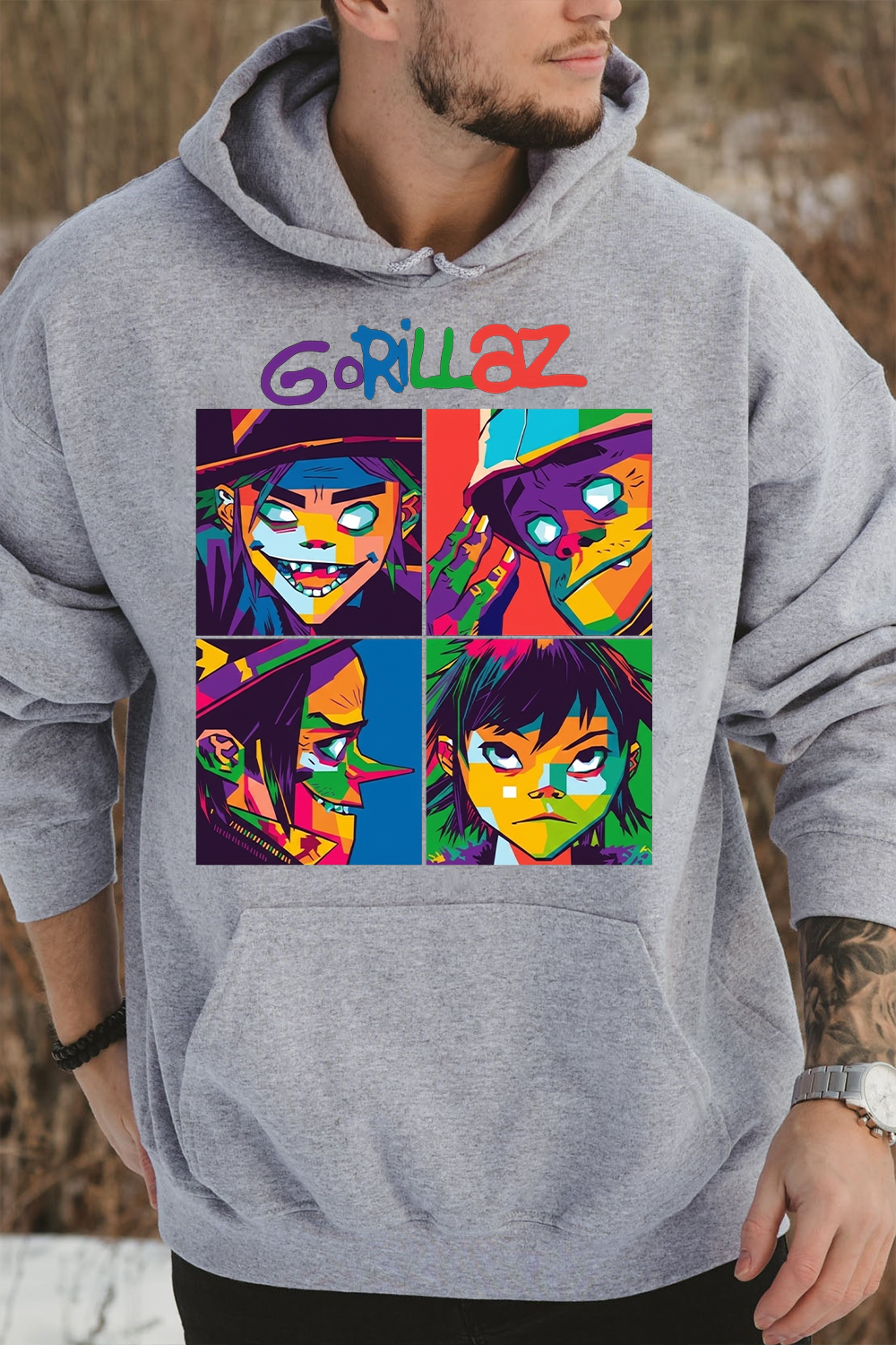 Gorillaz Music Hoodie