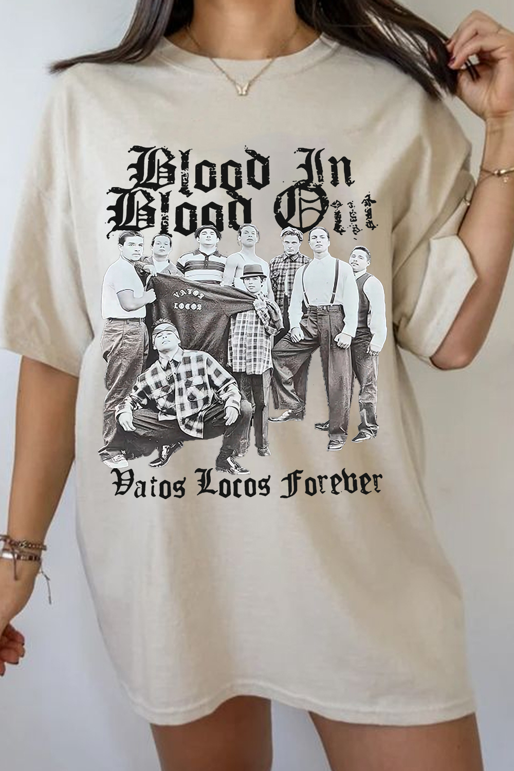 Blood in, blood out women T-shirt