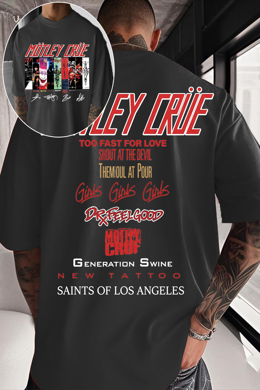 Motleycrue Fan Tee