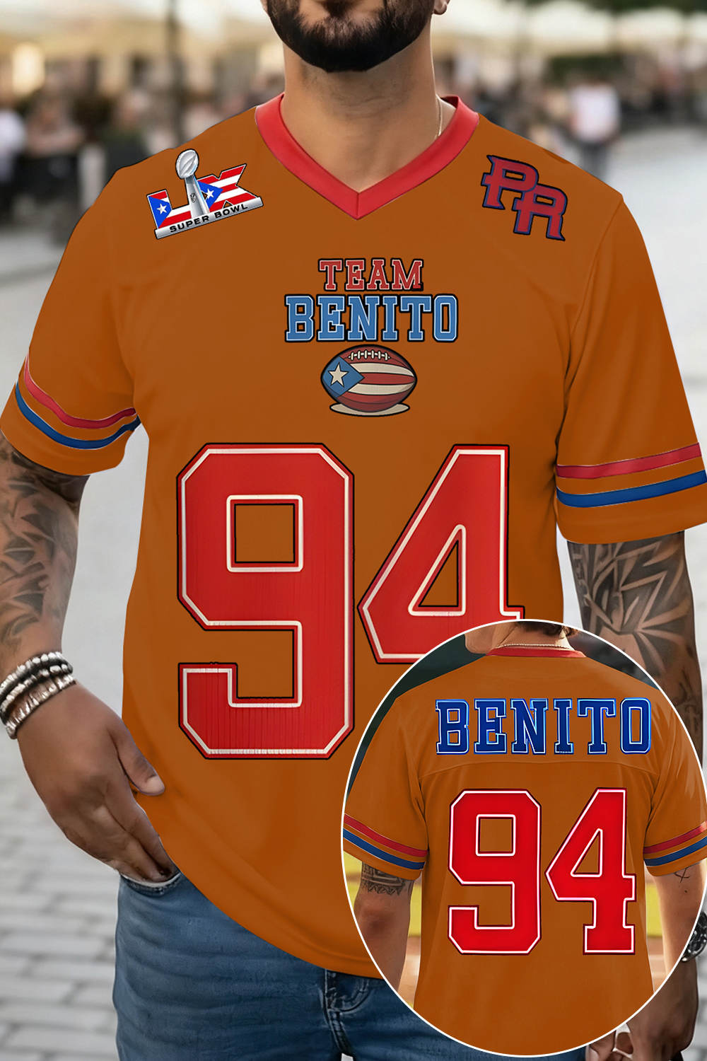 Cool Bunny Jersey for Breezy Bowl 2026 🔥Team Benito Football Jersey