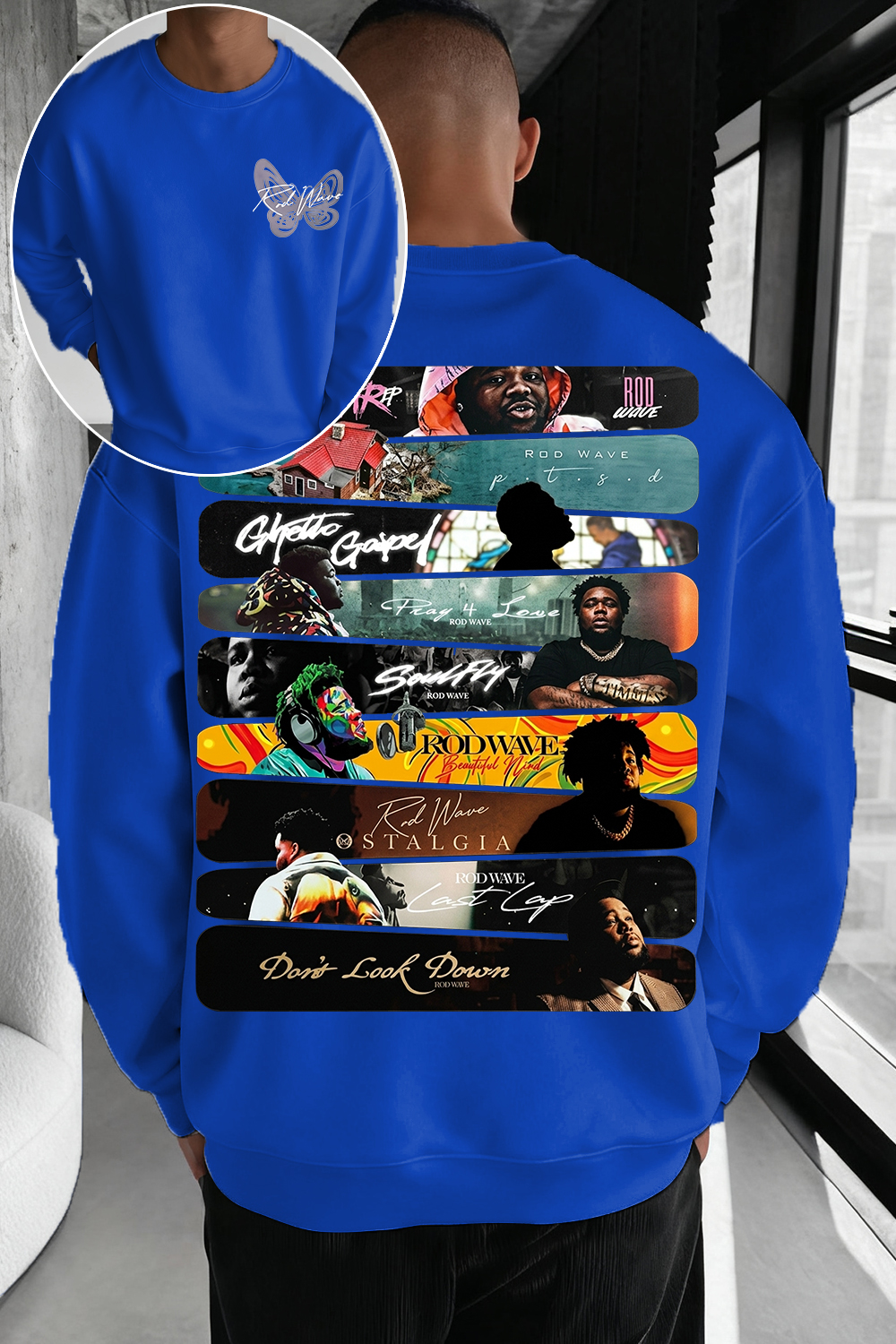 Rod Wave Album Sweatshirt