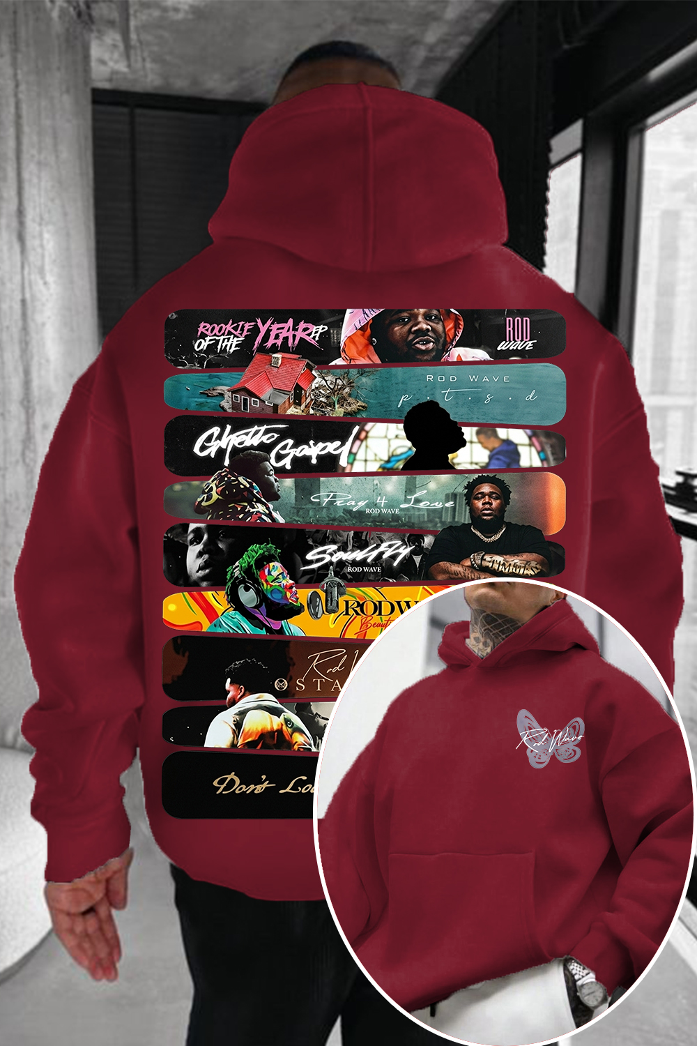 Rod Wave Album Hoodie