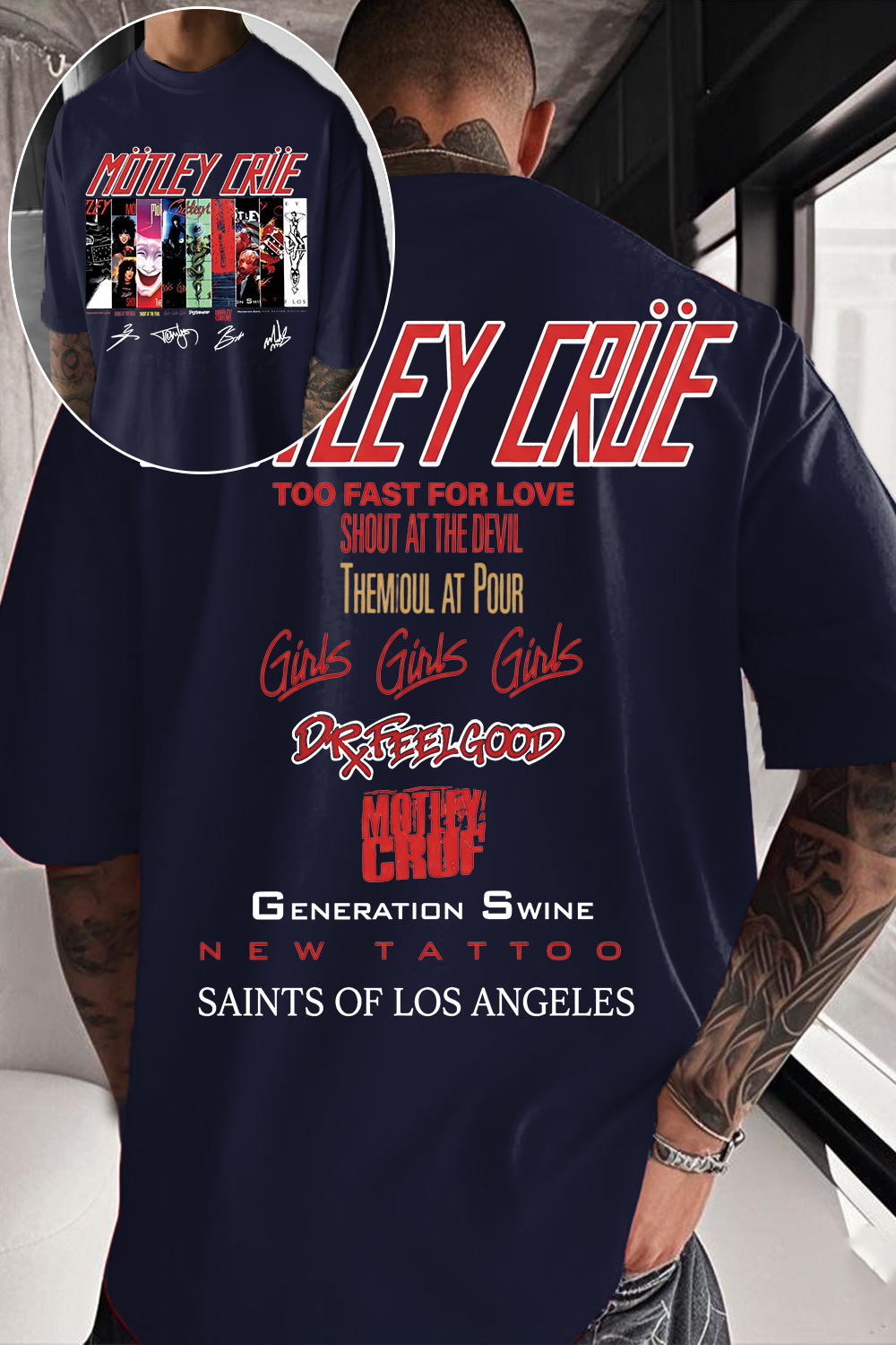 Motleycrue Fan Tee