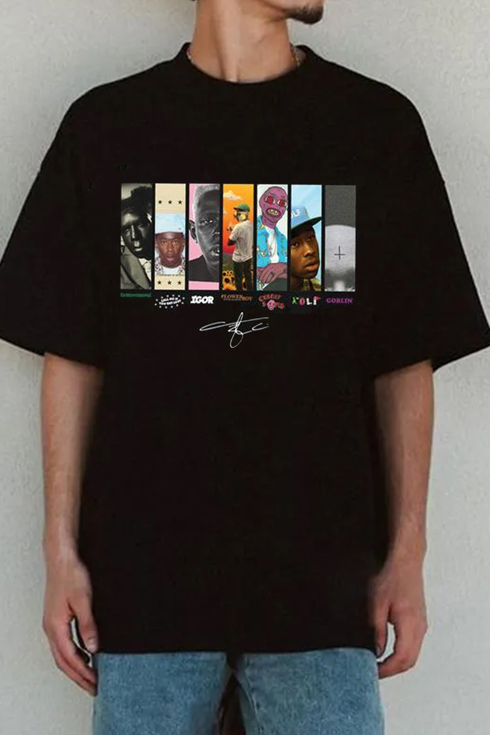 Tyler printed crew neck T-shirt