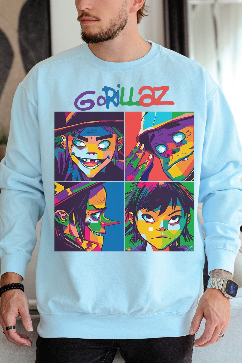 Gorillaz Music Sweatshirt