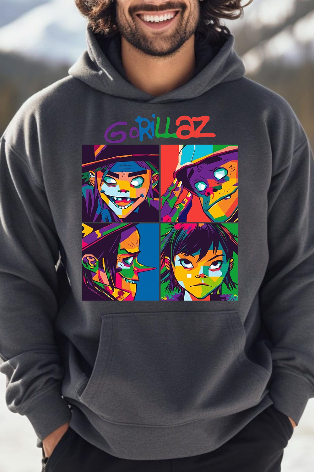 Gorillaz Music Hoodie