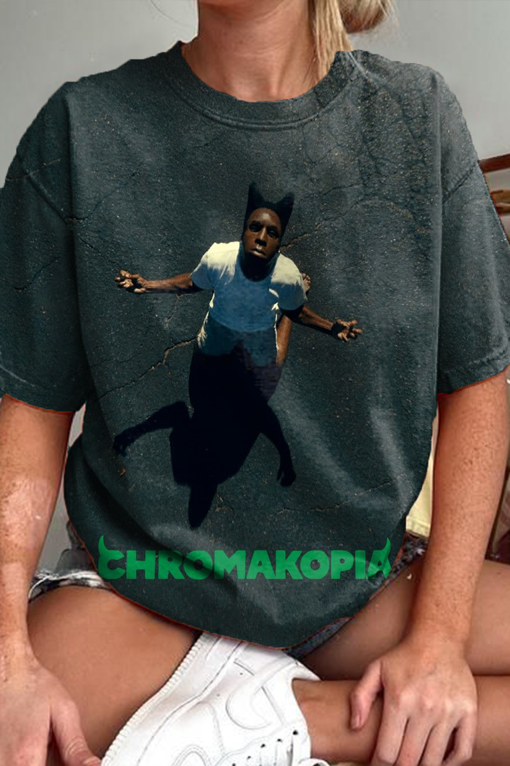 Tyler the Creator Chromakopia Women's Crew Neck T-Shirt