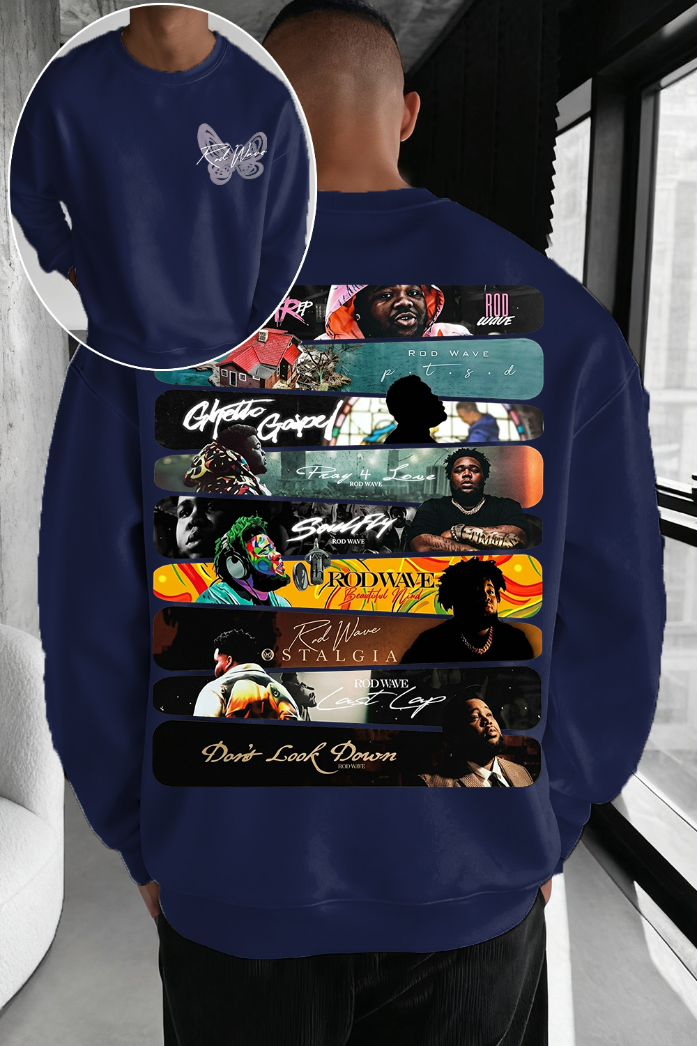 Rod Wave Album Sweatshirt