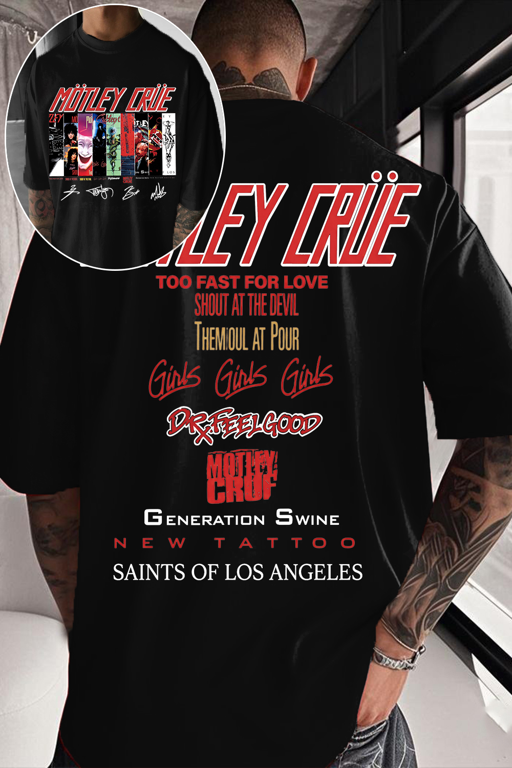 Motleycrue Fan Tee
