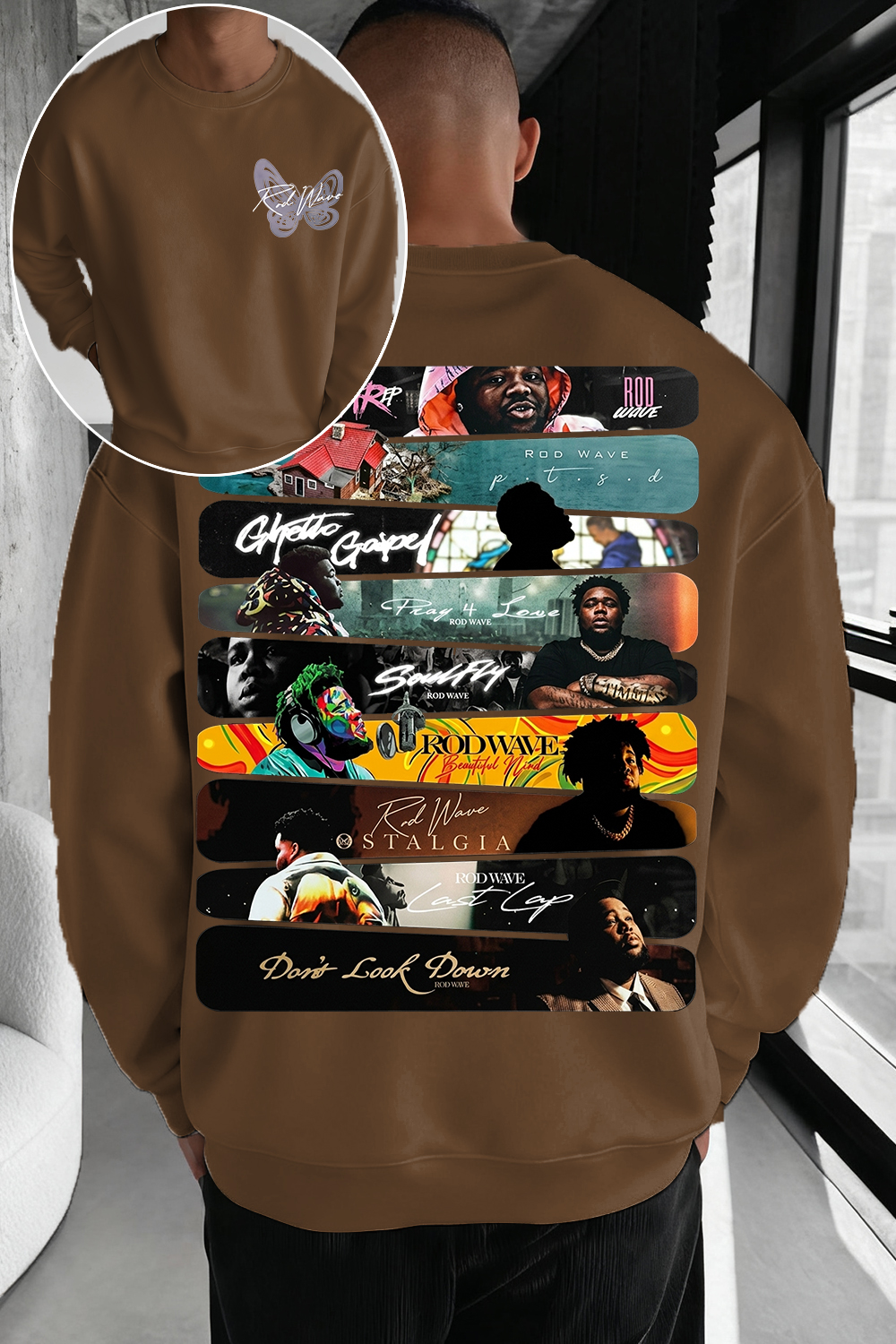 Rod Wave Album Sweatshirt