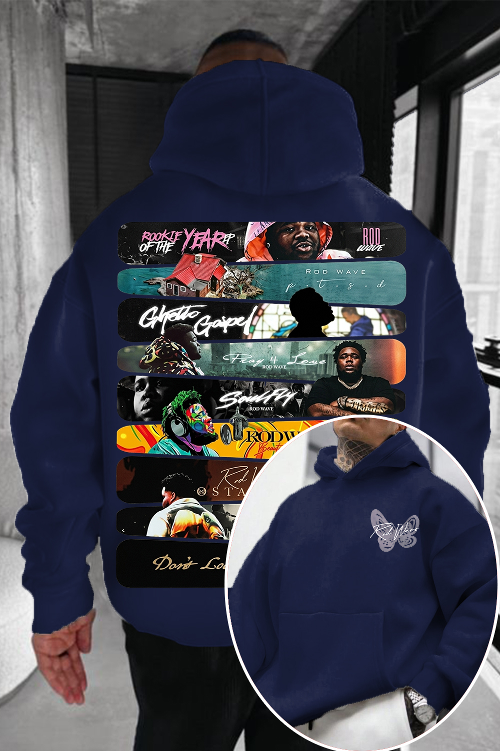 Rod Wave Album Hoodie