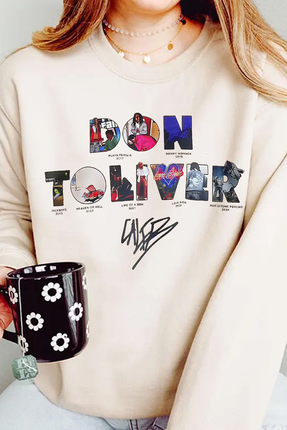 Don Toliver Albums Crew Neck Sweatshirt