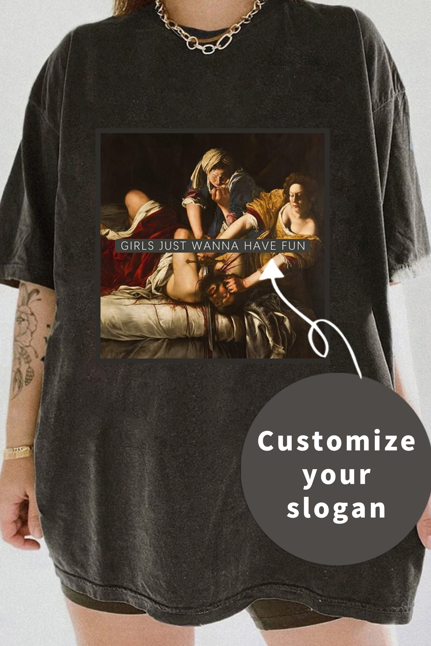 Customized Tee-Girls Just Wanna Have Fun T-Shirt