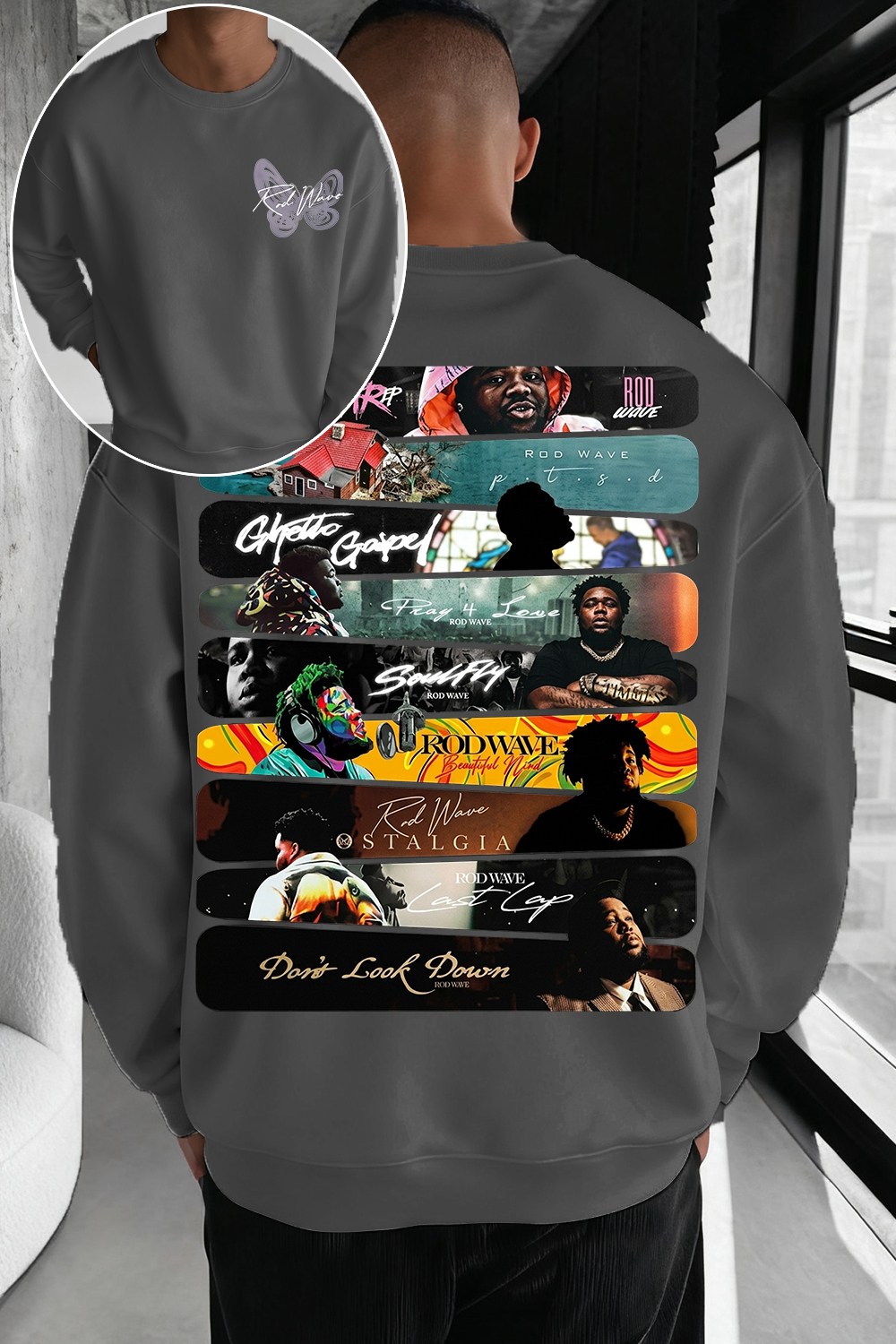 Rod Wave Album Sweatshirt