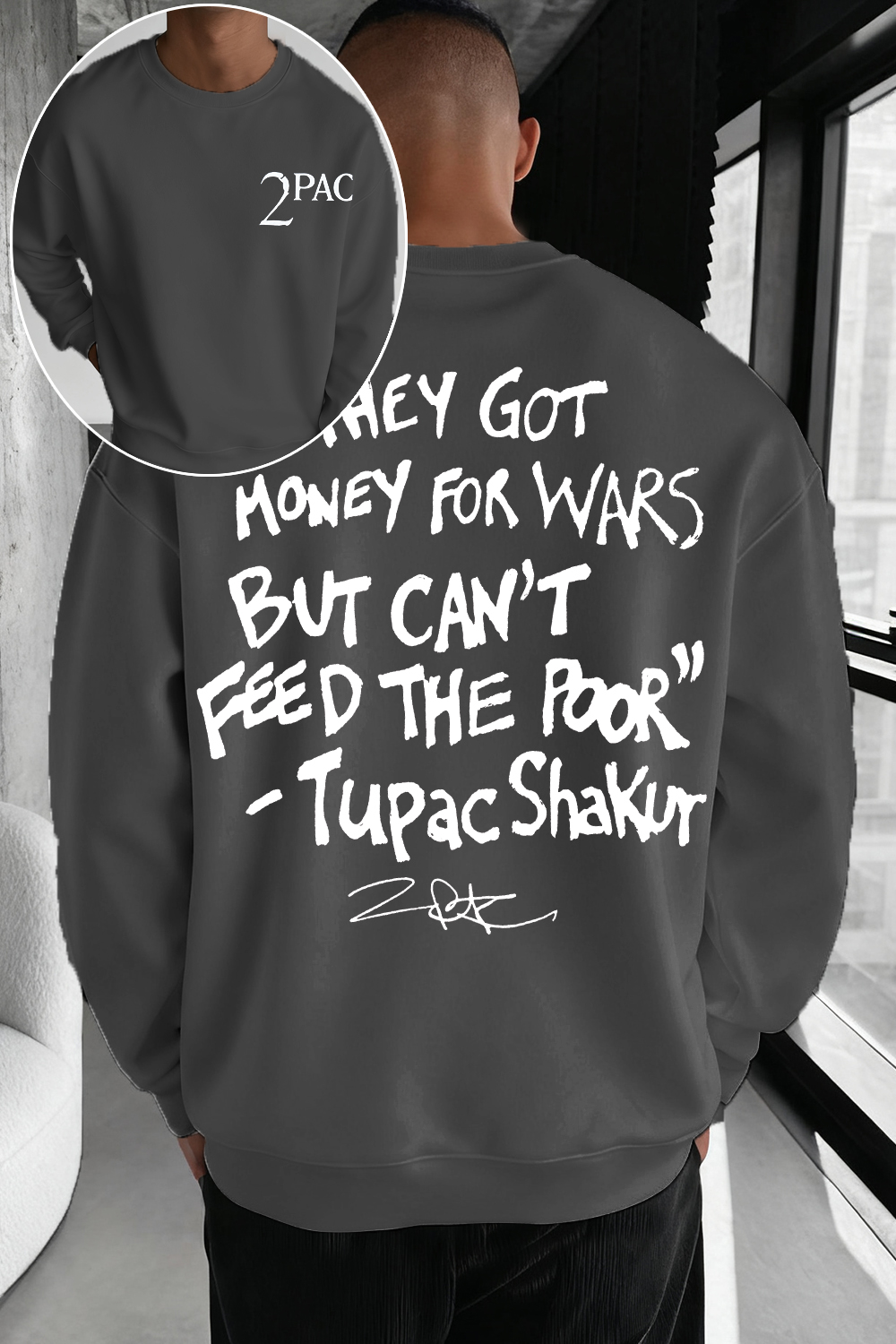 🎤🔥2Pac Sweatshirt