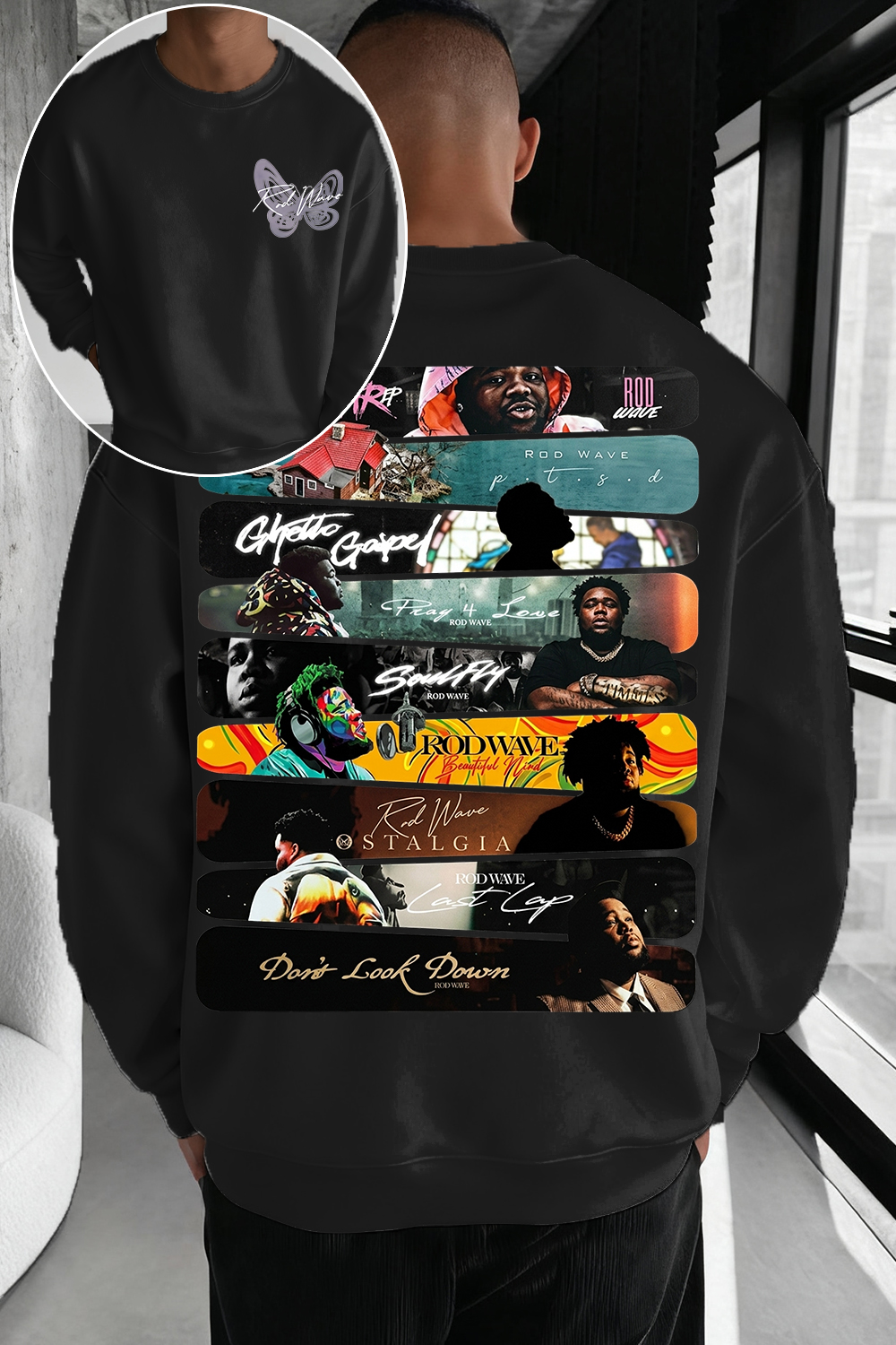 Rod Wave Album Sweatshirt