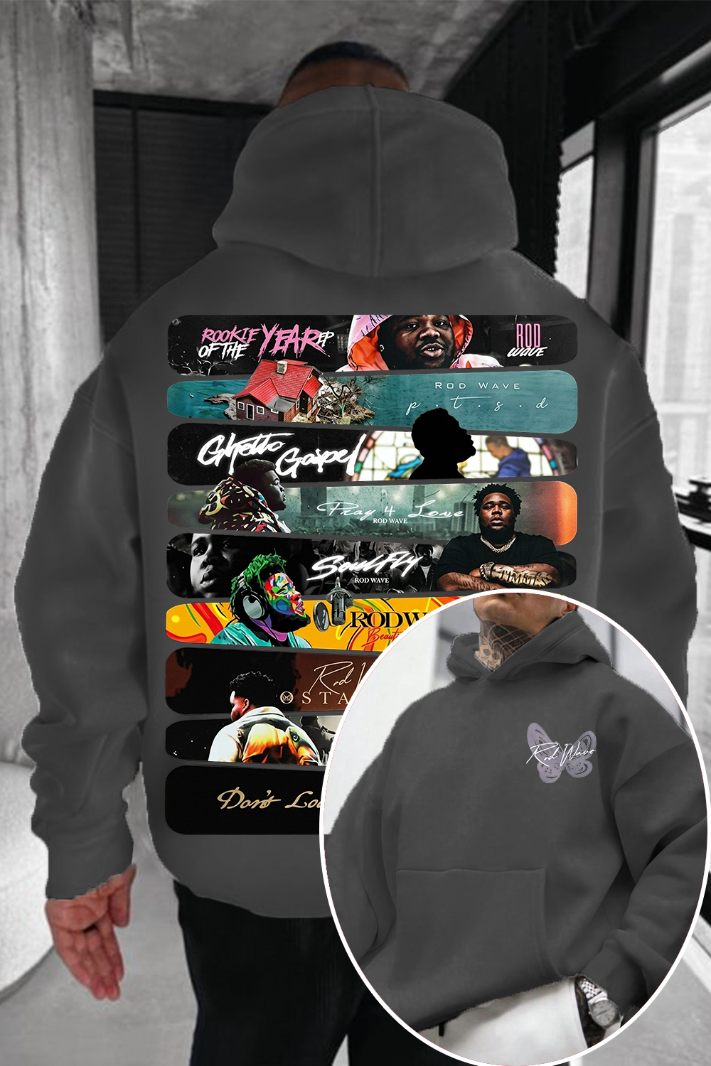 Rod Wave Album Hoodie