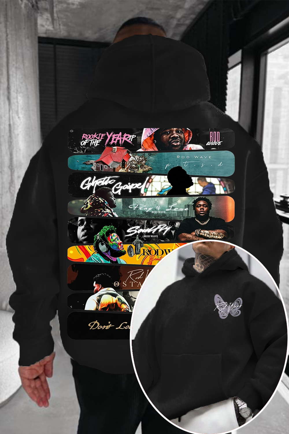 Rod Wave Album Hoodie