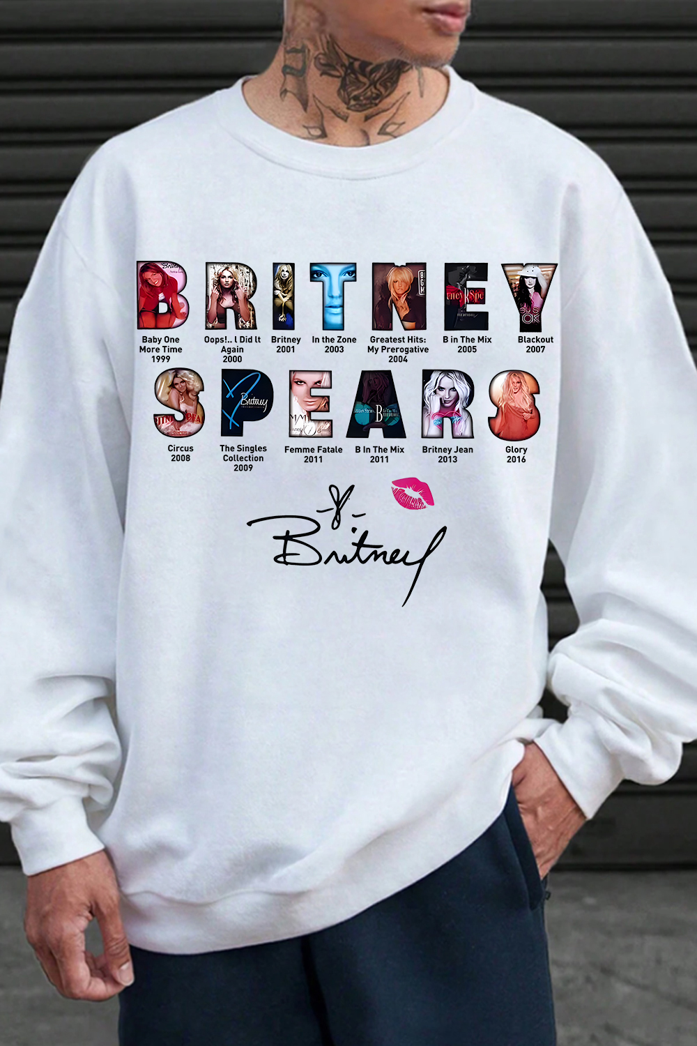 Britney Spears Sweatshirt For Men