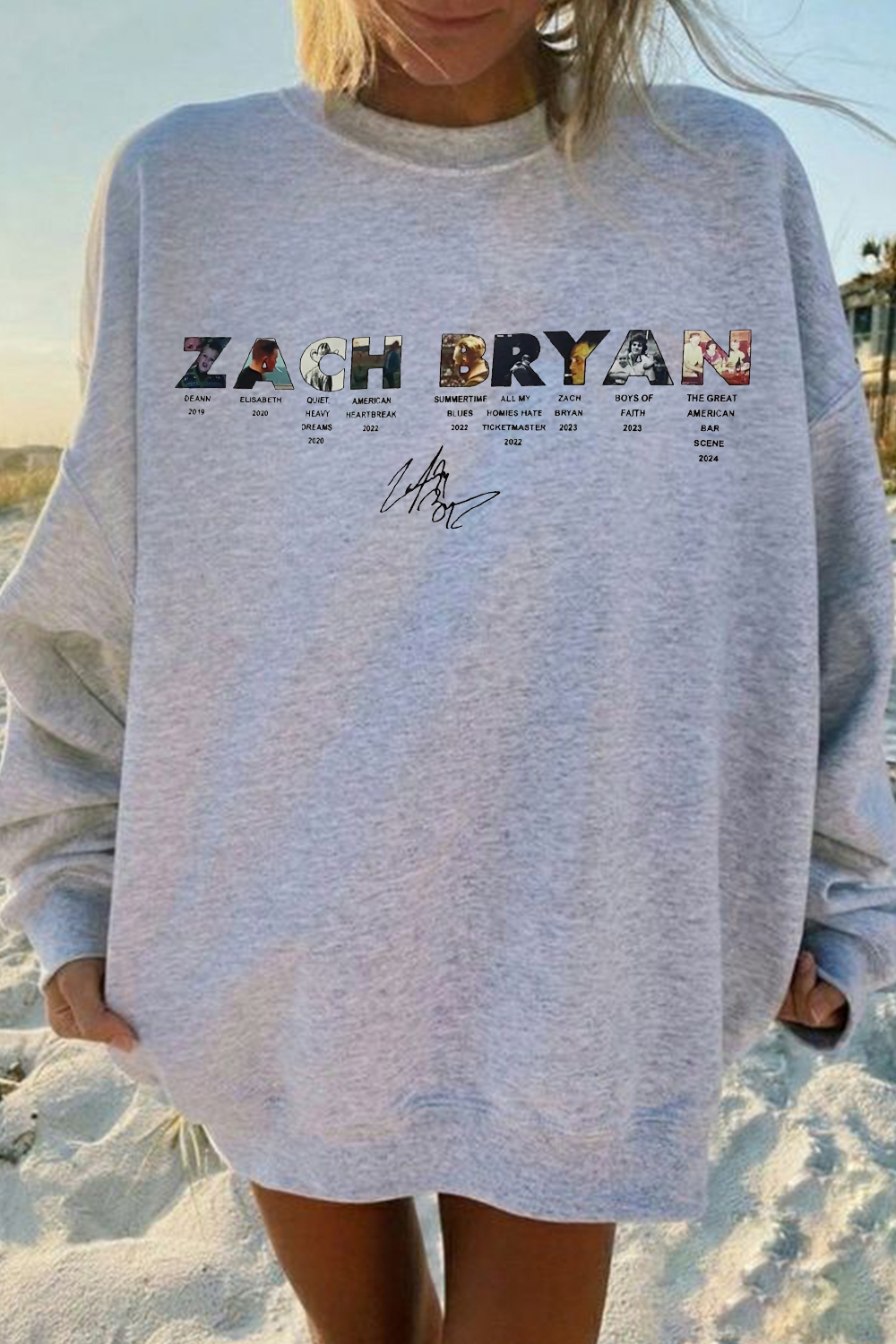 zachbryan long-sleeved sweatshirt