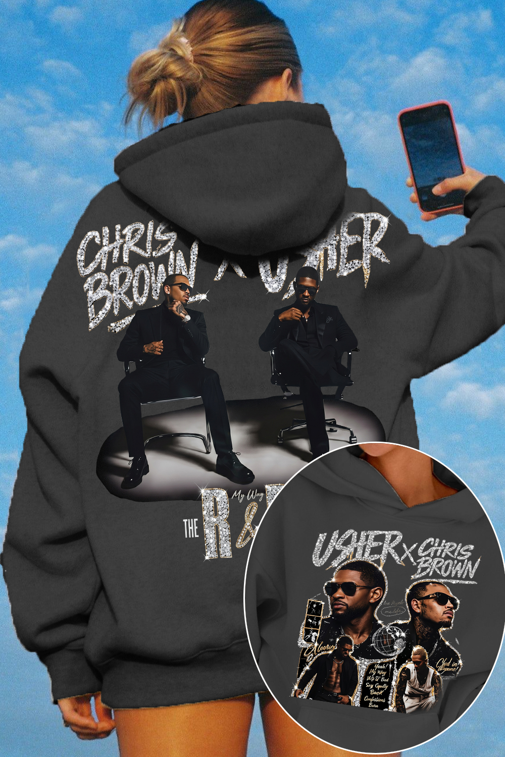 Chrisbrown & Usher Hoodie
