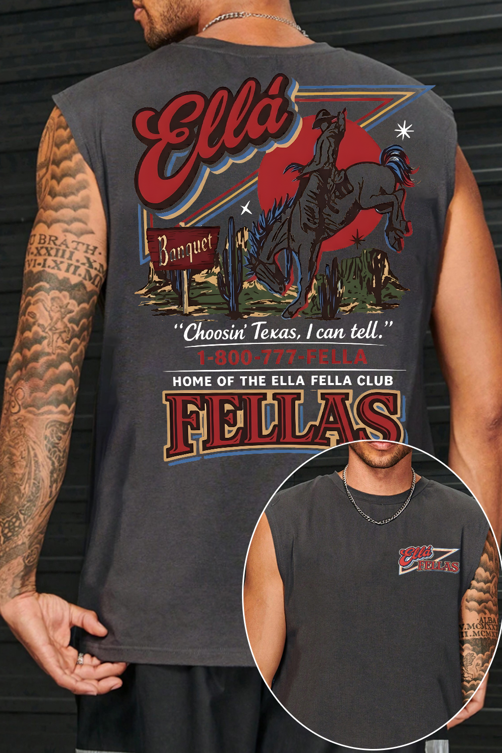 Ella Fella Club 2-Sided Tank