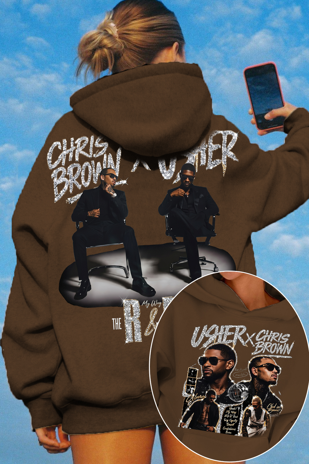 Chrisbrown & Usher Hoodie