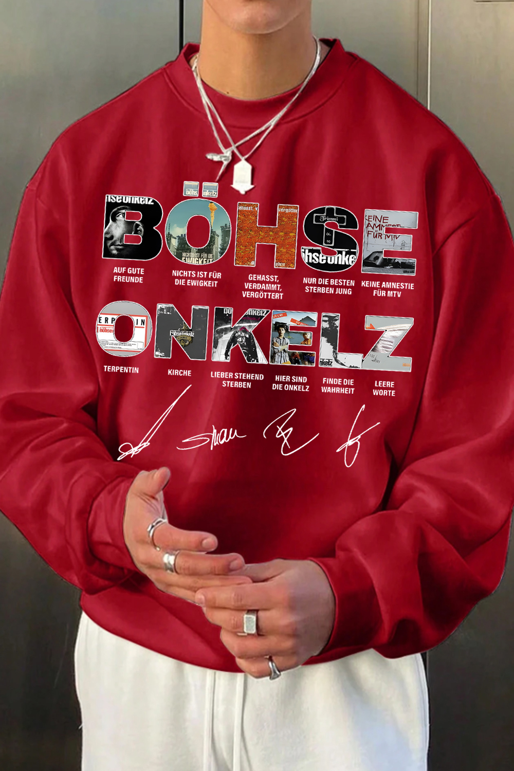 Bohse Onkelz 🤟 Men's Sweatshirt