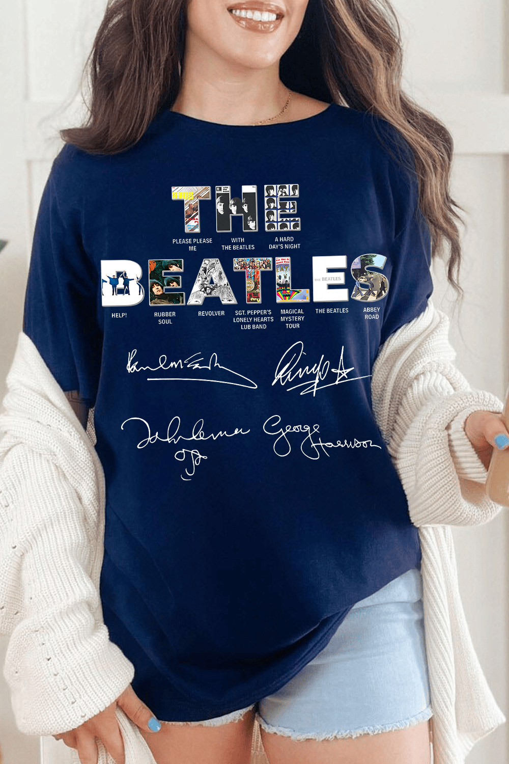 The Beatles ❤️ Tee For Women