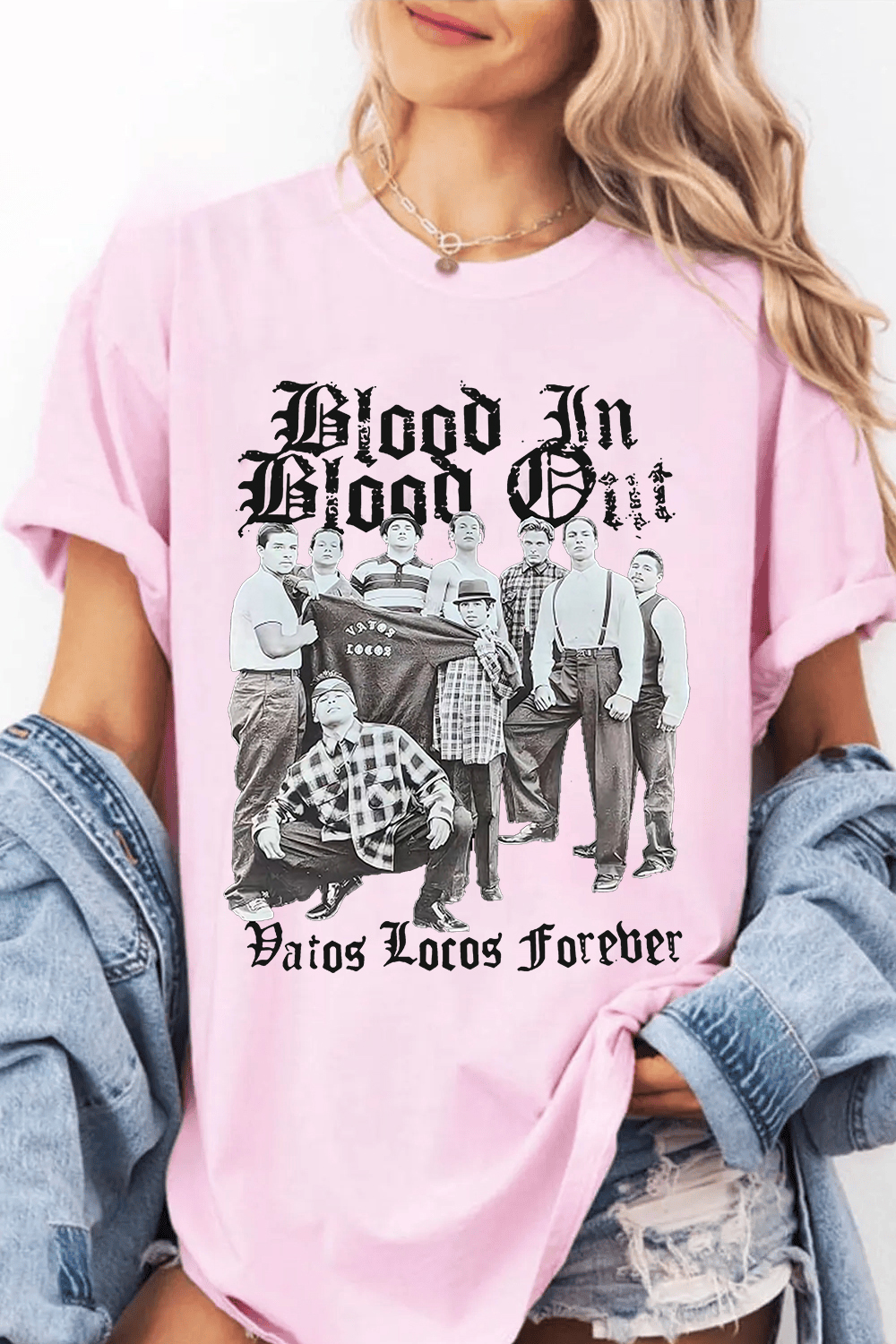 Blood in, blood out women T-shirt