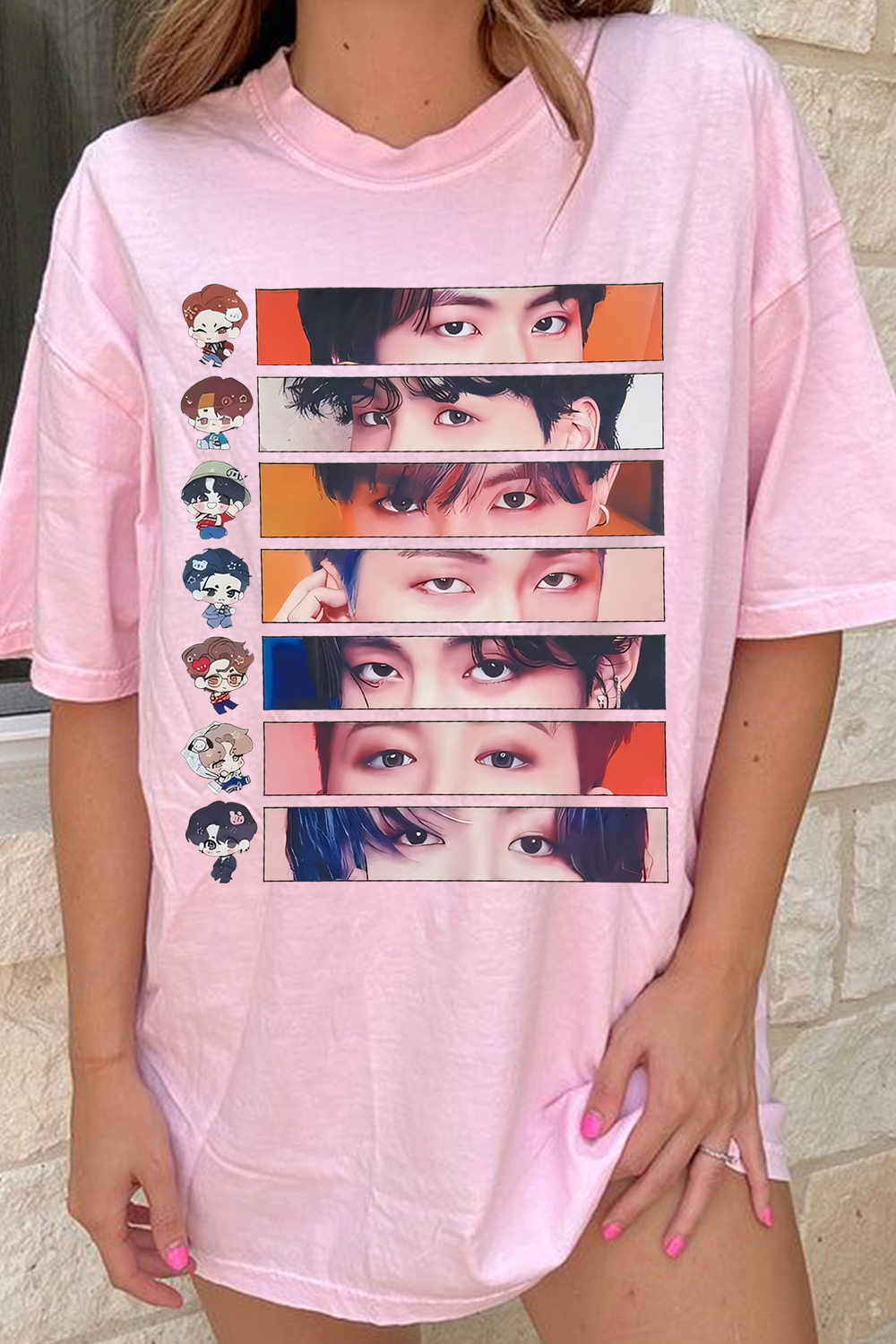 BTS  short sleeve t-shirt