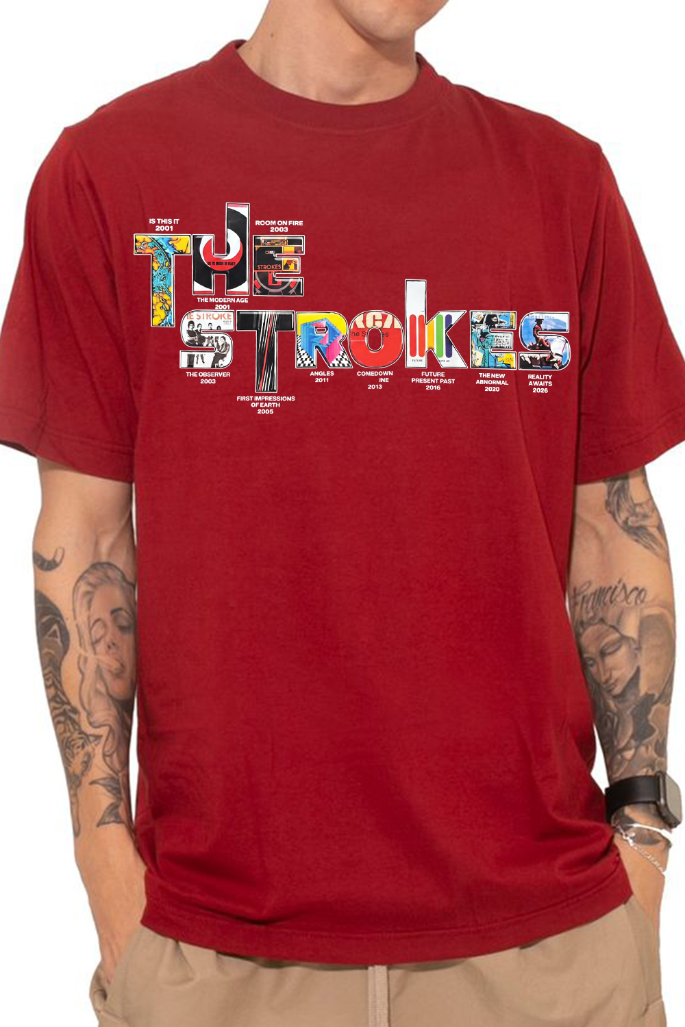 The Strokes’S Fan Tee