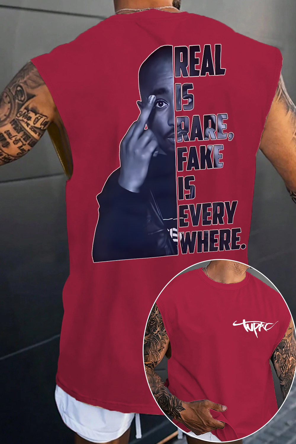 Tupac Fans 🔥 Men Tank