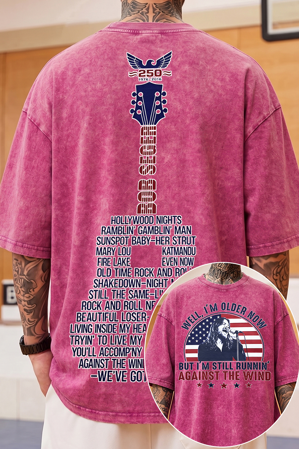 Bobseger Concert Washed Cotton Tee