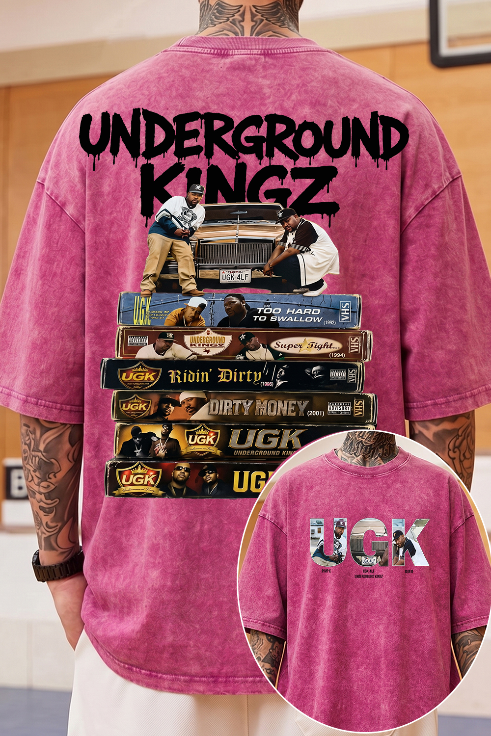 Underground Kingz Washed Cotton Tee